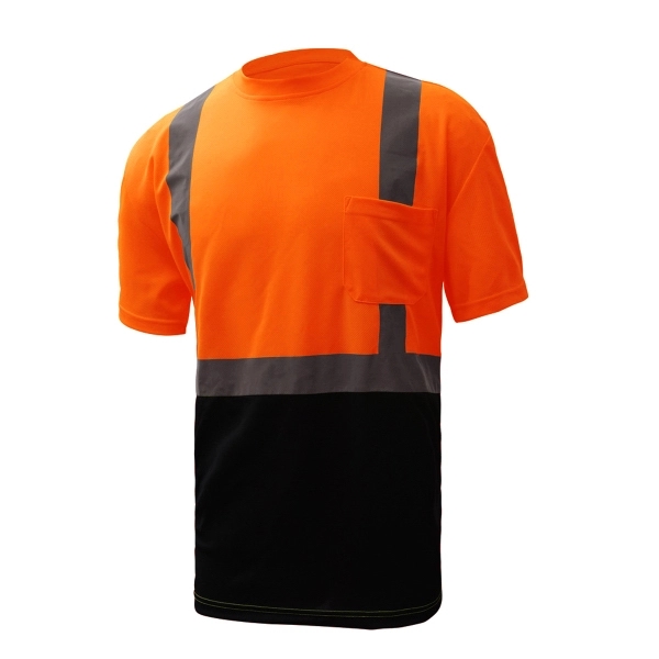 ANSI Class 2 t-shirt with black bottom.... from ASI 58492 GSS Safety LLC / GSS Safety