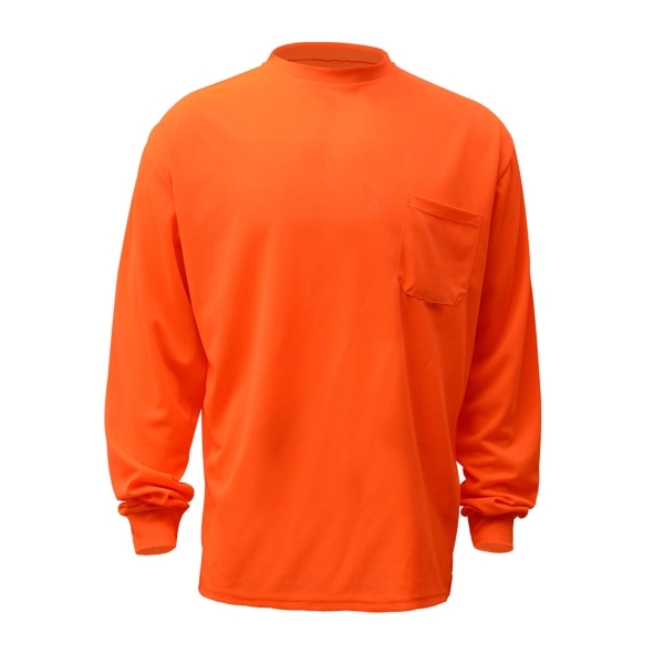 Moisture wicking short sleeve safety t-shirt with chest pocket.... from ASI 58492 GSS Safety LLC / GSS Safety