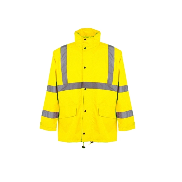 Class 3 Safety Rain Coat - Lime... from ASI 58492 GSS Safety LLC / GSS Safety