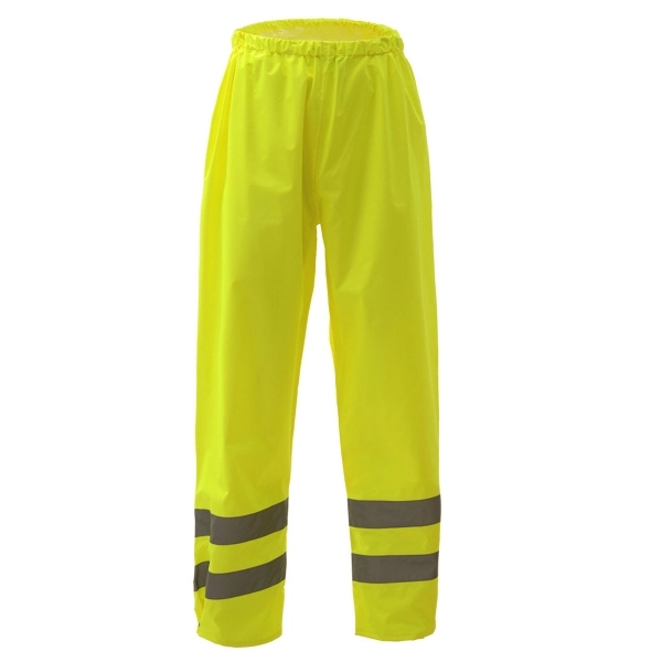 Class E Safety Rain Pants - Lime.... from ASI 58492 GSS Safety LLC / GSS Safety