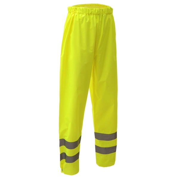 Class E Safety Rain Pants - Lime.... from ASI 58492 GSS Safety LLC / GSS Safety
