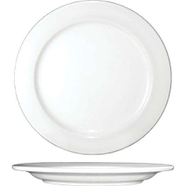 Classic White Porcelain Restaurant Grade 5 Pc. Place Setting... from ASI 68878 Mar's Line / Mar's Promotions / MAR's Line Mars China Collection