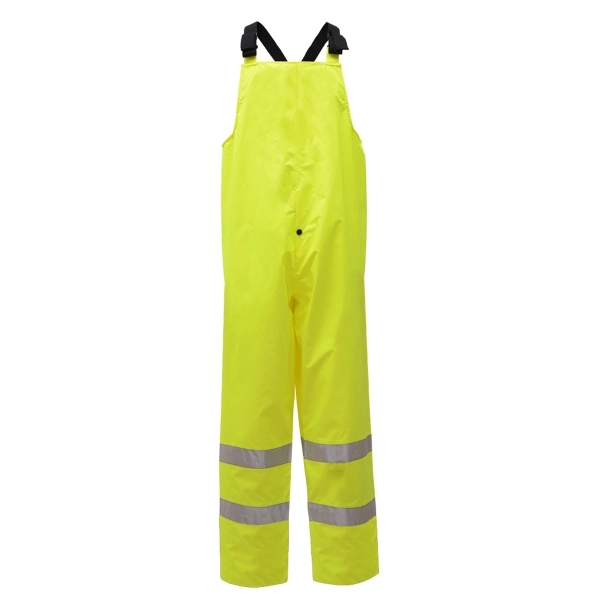 Class E Safety WaterProof Bibs - Lime... from ASI 58492 GSS Safety LLC / GSS Safety