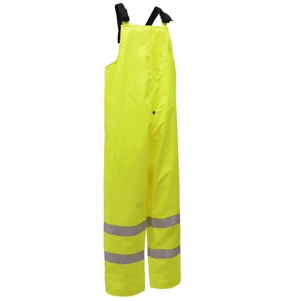 Class E Safety WaterProof Bibs - Lime... from ASI 58492 GSS Safety LLC / GSS Safety
