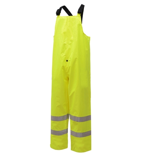 Class E Safety WaterProof Bibs - Lime... from ASI 58492 GSS Safety LLC / GSS Safety