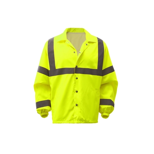 Class 3 - Economy Safety Windbreaker - Lime... from ASI 58492 GSS Safety LLC / GSS Safety