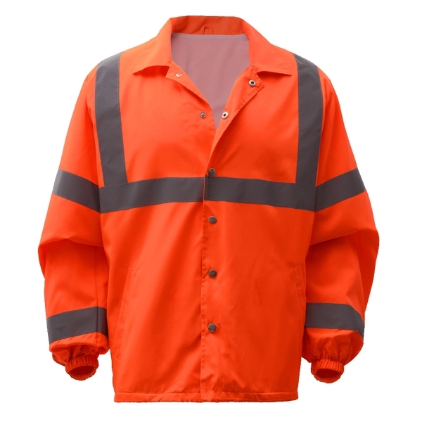 Class 3 - Economy Safety Windbreaker - Orange... from ASI 58492 GSS Safety LLC / GSS Safety