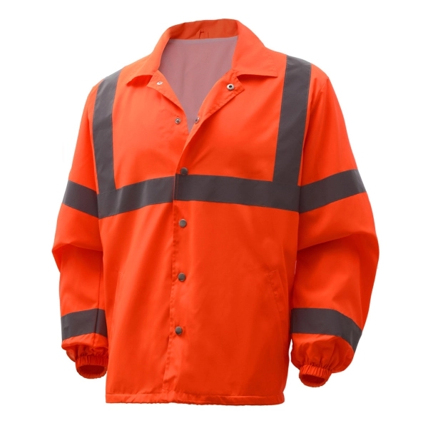 Class 3 - Economy Safety Windbreaker - Orange... from ASI 58492 GSS Safety LLC / GSS Safety