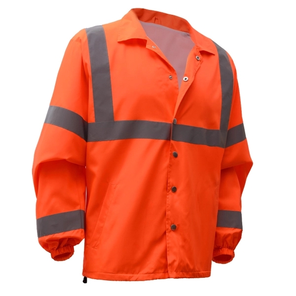 Class 3 - Economy Safety Windbreaker - Orange... from ASI 58492 GSS Safety LLC / GSS Safety