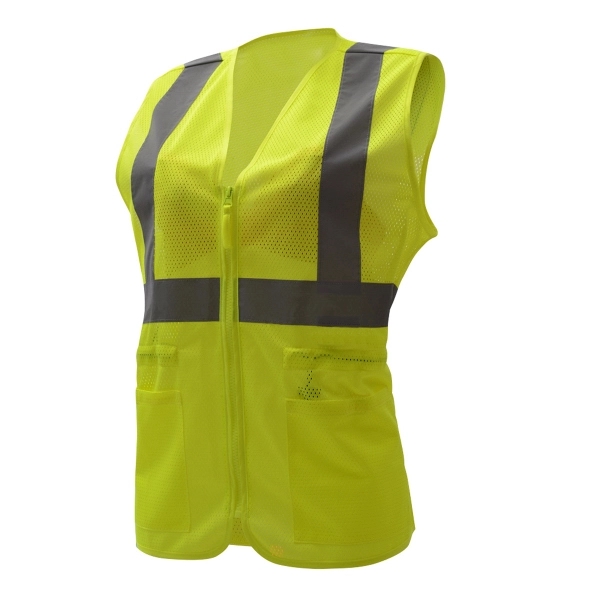 Women's safety vest with clinched waist.... from ASI 58492 GSS Safety LLC / GSS Safety