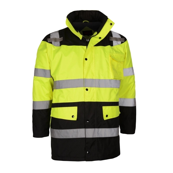 Waterproof quilt-liner safety parka / fleece liner - Lime.... from ASI 58492 GSS Safety LLC / GSS Safety