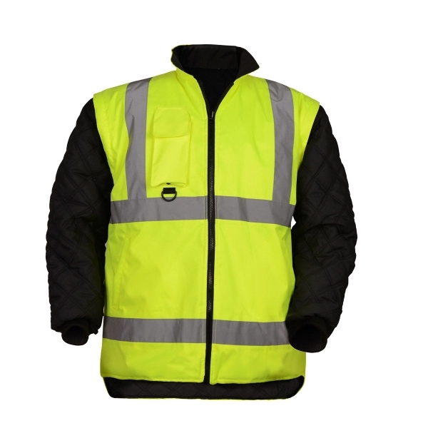 7-IN-1 All Seasons Waterproof  Breathable Safety Jacket - Lime... from ASI 58492 GSS Safety LLC / GSS Safety