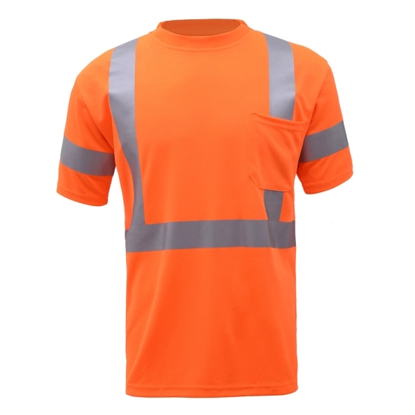 Class 3 neck crew safety t-shirt.... from ASI 58492 GSS Safety LLC / GSS Safety