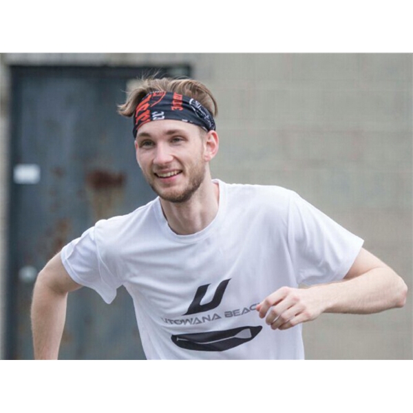 100% microfiber polyester headwear with multiple uses that measures 9.8" x... from ASI 72657 Active Life Promo / Active Life Promo