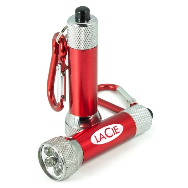 5 LED light with matching 1.5 inch carabiner and aluminum barrel.... from ASI 30112 ACE Products / Ace Line