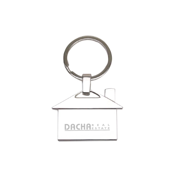 Metal House Shaped Key Tag... from ASI 31517 Admart Products / Admart Line