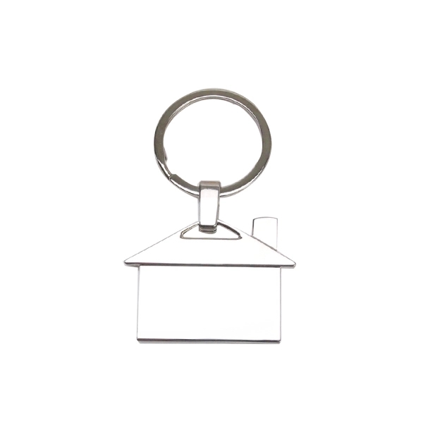 Metal House Shaped Key Tag... from ASI 31517 Admart Products / Admart Line