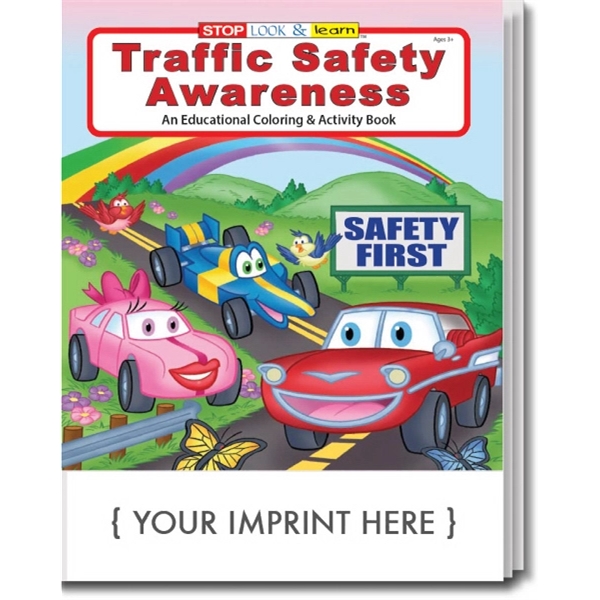 Traffic Awareness coloring book.... from ASI 45815 Coloring Book Solutions / Coloring Book Solutions™