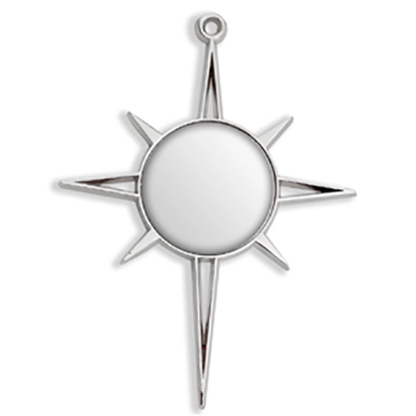 2.3" x 3.125" die cast zinc alloy Star of Bethlehem holiday... from ASI 52263 EMT / EMT