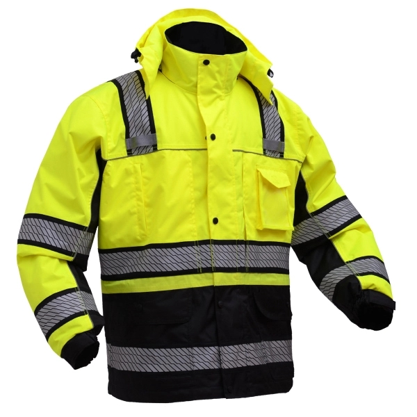 ONYX PRIMALOFT® 3-in-1 performance winter parka jacket.... from ASI 58492 GSS Safety LLC / GSS Safety