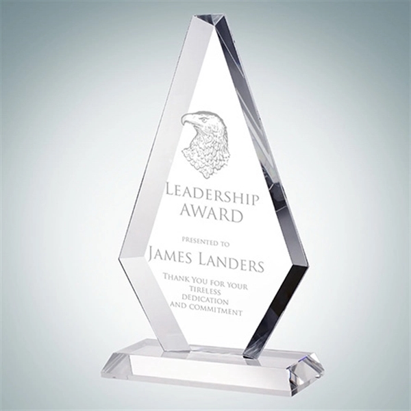 Classic Royal Diamond award is made of high-quality optical crystal and... from ASI 47791 Best Deal Awards