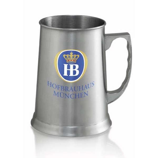 13.5oz Stainless Steel Beer Mugs - 6.45" H x 2.75" R... from ASI 39552 BEL Promo