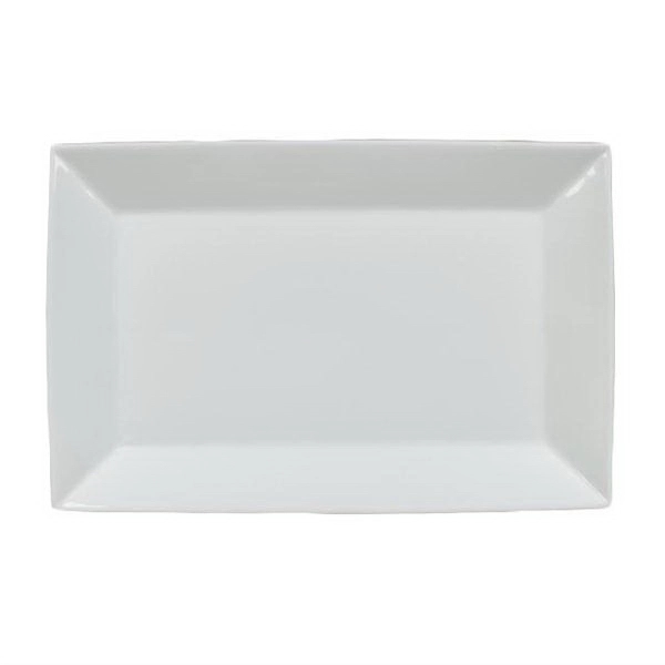 Plate, Platter in a Modern Shape 14" x 9 3/8"... from ASI 68878 Mar's Line / Mar's Promotions / MAR's Line Mars China Collection
