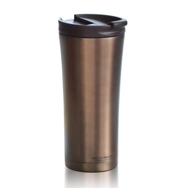 Double wall vacuum insulated coffee tumbler.... from ASI 31518 ADNART / Ad-N-Art