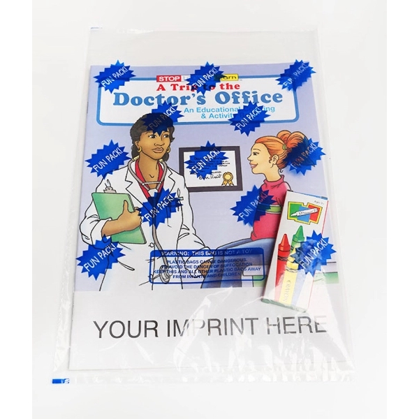 COLORING SET: A Trip to the Doctor's Office coloring and activity... from ASI 45815 Coloring Book Solutions / Coloring Book Solutions™