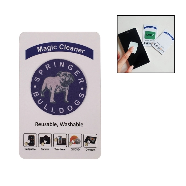 Microfiber screen cleaner sticks on the back of a cell and... from ASI 34800 Alstar Creations / Alstar Line