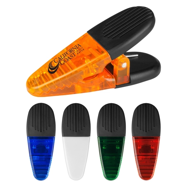 Alligator Magnetic Clip with a strong magnet and texture rubber grip.... from ASI 79840 The Proinnovative Line