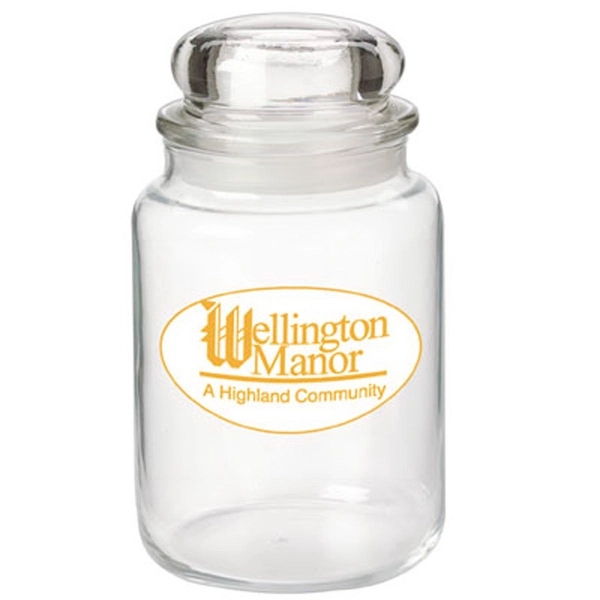 26 oz. Country Kitchen candy jar with dome lid. The jar... from ASI 46573 Cooper & Clement Inc / Inspiration by C&C Line
