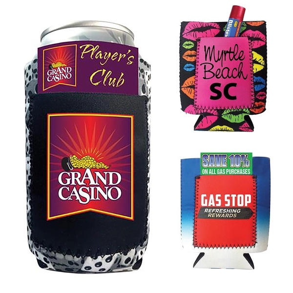 Neoprene Can Cooler w/ Pocket. A great way to add an... from ASI 79840 The Proinnovative Line