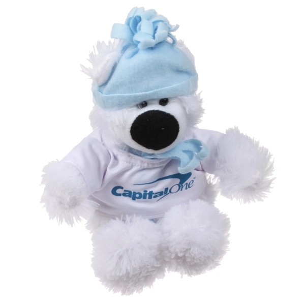 Plush polar bear stuffed animal. T-shirt included.... from ASI 52710 Lincoln Line