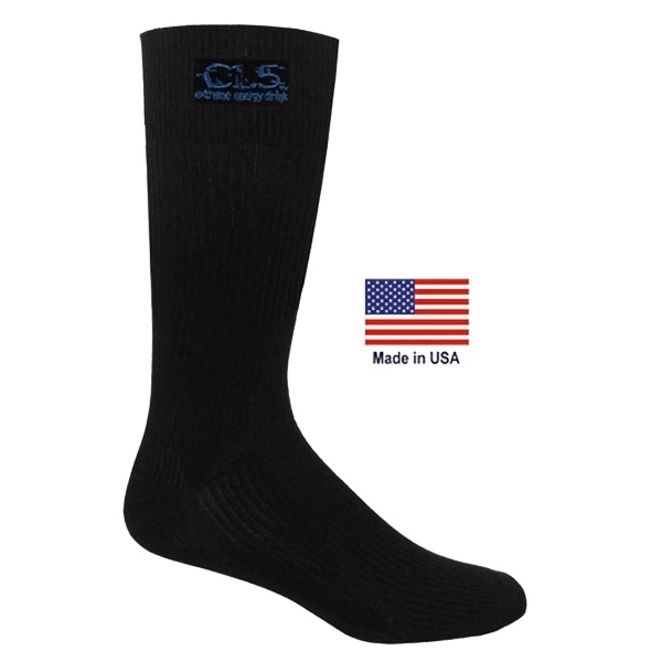 Men's dress socks made of nylon and spandex; made in the... from ASI 90160 Suntex Industries