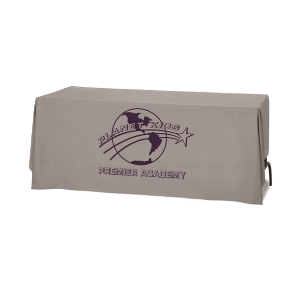 8 ft. draped table cover, 100 x 56 thread count.... from ASI 68707 Marathon Mfg & Supply Co.