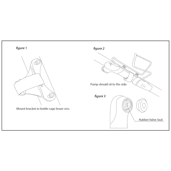 Lightweight single-action bicycle pump that measures 9" L x 1" W... from ASI 72657 Active Life Promo / Active Life Promo