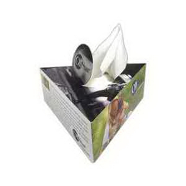 Facial triangle flat tissue box.... from ASI 87816 ZZ DROPPED -Smashing Factory LLC / Smashing Factory