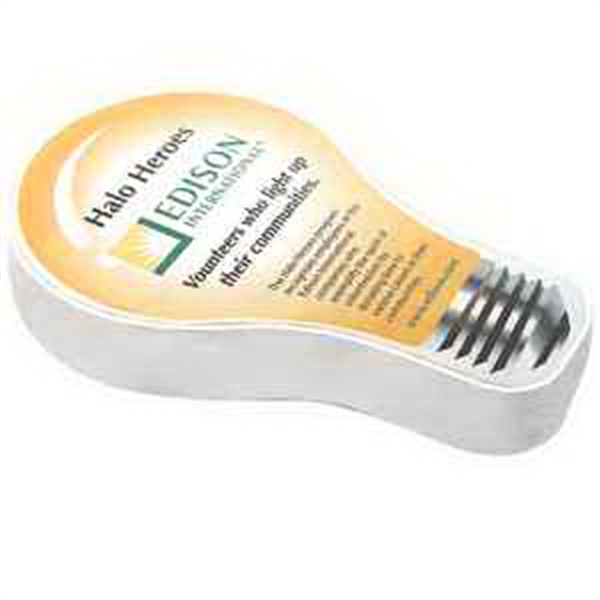 Light bulb shaped compressed t-shirt.... from ASI 87816 ZZ DROPPED -Smashing Factory LLC / Smashing Factory