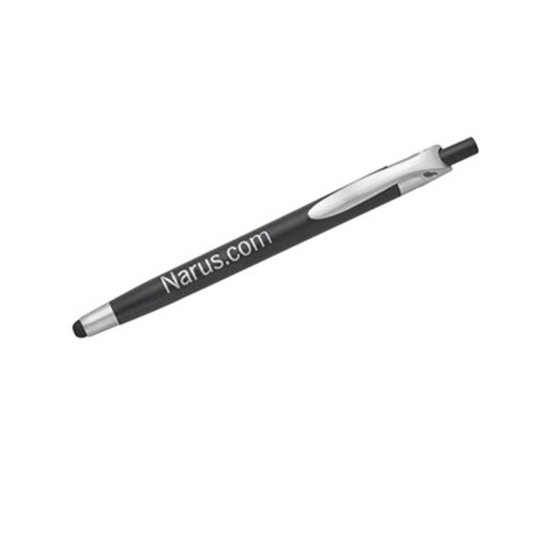 Metallic colored stylus pen with silver clip and trim.... from ASI 68850 Markon Pen & Pencil Inc / Tee-Gee