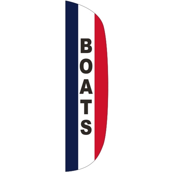 3 x 15' Boats message feather flag, flutter style.... from ASI 80228 Quinn