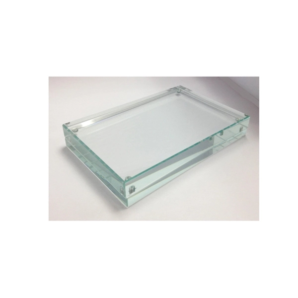 Clear Crystal Picture Frame  - 4" x 6"... from ASI 55540 Furniward Company