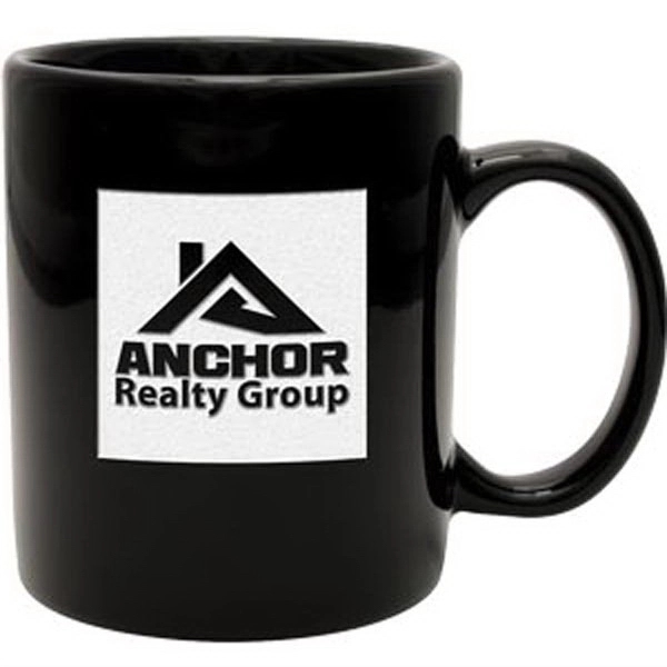 11 oz. ceramic mug with wide handle.... from ASI 71920 Moderne Glass Company Inc / Glass America®