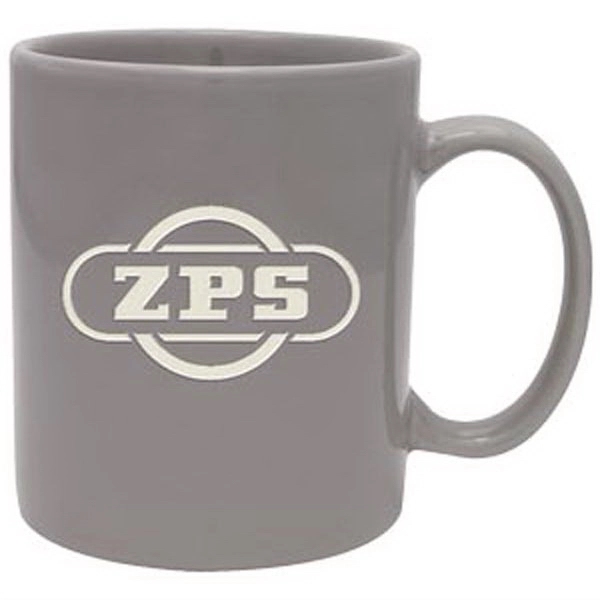11 oz. ceramic mug with wide handle.... from ASI 71920 Moderne Glass Company Inc / Glass America®