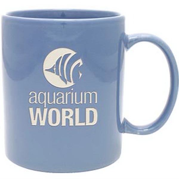 11 oz. ceramic mug with wide handle.... from ASI 71920 Moderne Glass Company Inc / Glass America®