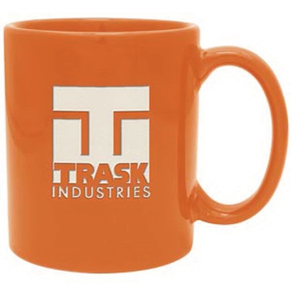 11 oz. ceramic mug with wide handle.... from ASI 71920 Moderne Glass Company Inc / Glass America®
