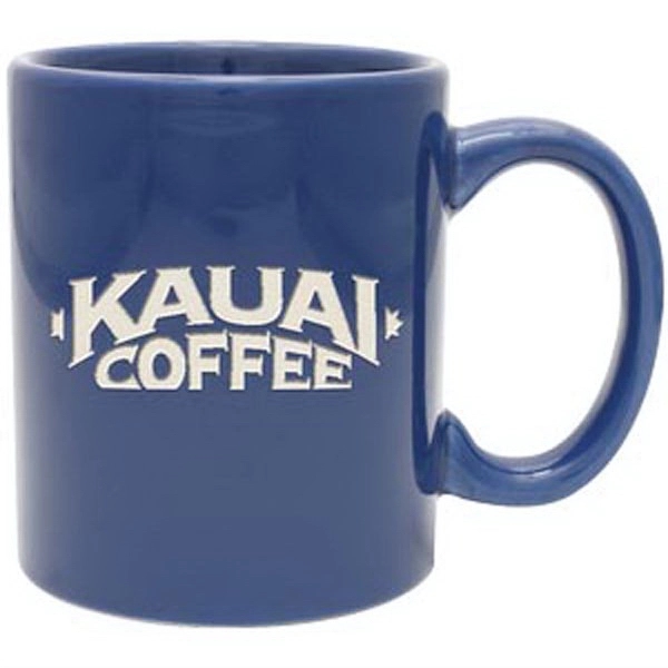 11 oz. ceramic mug with wide handle.... from ASI 71920 Moderne Glass Company Inc / Glass America®