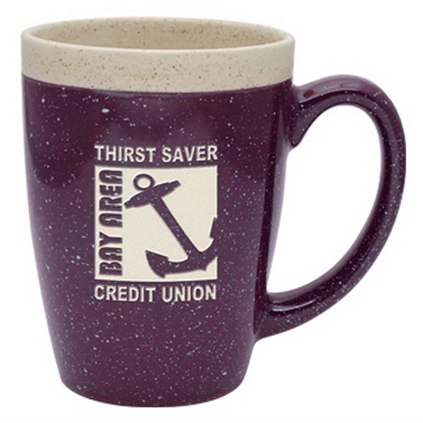 16 oz. ceramic mug with customization.... from ASI 71920 Moderne Glass Company Inc / Glass America®