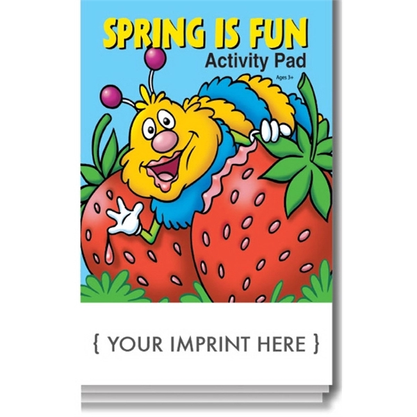 Spring Is Fun activity pad with games and activities.... from ASI 45815 Coloring Book Solutions / Coloring Book Solutions™