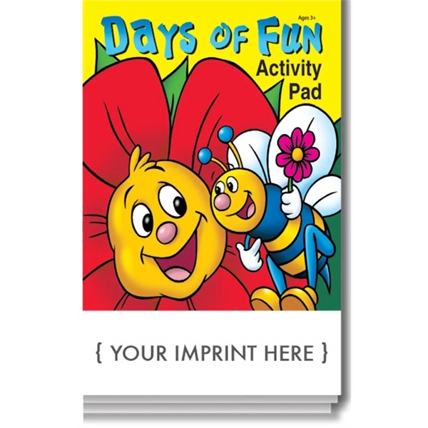 Days of Fun springtime activity pad with games and activities.... from ASI 45815 Coloring Book Solutions / Coloring Book Solutions™